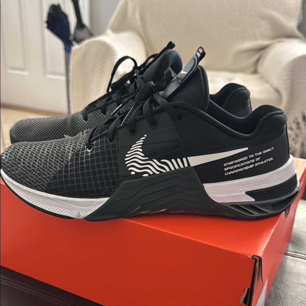 Black and White Athletic Sneakers